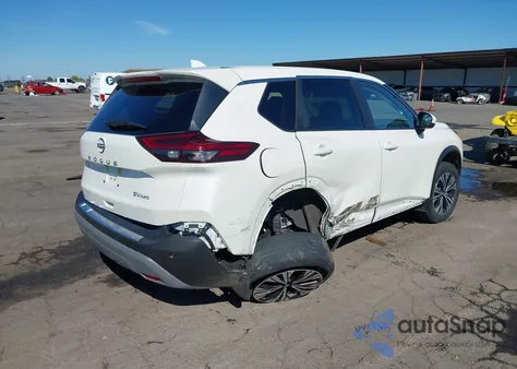2023 Nissan Rogue Sv Intelligent Awd из США, поврежденный, VIN JN8BT3BB4PW357645